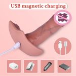 Wholesale Strong Vibration Wearable Liquid Silicone Realistic Dildo Vibrator G Spot Clitoris Dildos for Women - 图片 6