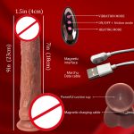 Wholesale Female Masturbator Silicone Huge Realistic Penis Masturbator Soft Dildos Sex Toys for Men and Women - 图片 6