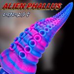 Monster Dildo Tentacle Adult Toy Big Thick Dildos Wholesale Fantasy Colorful Monster Dildo With Octopus-Shape - 图片 6