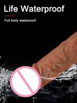 4 in 1 Realistic Veiny Telescopic Dildo with Remote Control for Anal and Spot Stimulation Hot Vibrators for Male Pleasure - 图片 6