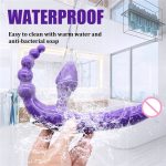 Sex Lesbian Double Dildo Vibrators Anal Dildo Vibrator Big Butt Plug Anal Dildo Vibrator for Lesbian Sex Games - 图片 6