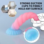Realistic Animal Dildos Female Masturbation With Suction Cup Big Dick Liquid Silicone Artificial Penis Women Sex Toys - 图片 6