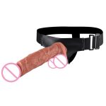 Hot Sale Reality Dildo Jelly G Spot Clitoral Stimulation Wearable Silicone Dildo Female Masturbator Strap on Dildo for Man - 图片 6