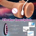 Realistic Dildo Feels Like Skin Body-Safe Material G Spot Stimulator With Strong Suction Cup Sex Toys for Women Adult - 图片 6