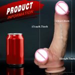 OEM Realistic Dildo Female Masturbation Adult Sexy Toys for Women Big Dildo Soft Penis Sexules Toys With Suction Cup Adult Toy - 图片 6