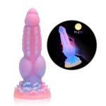 OEM New Style Silicone Wild Dog Shape Dildo Sex Toy for Woman Made in China Youjizz Com Lesbian Dildo Party - 图片 6
