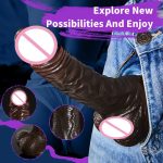 OEM New Toys for Woman 2025 Female Masturbation Skin Colour Realistic Flexible Dildo Toys for Lesbian - 图片 6