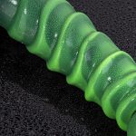 OEM New Design Fantasy Silicone Dildos Big Monster Green Spiral Dragon Dildo Tentacle Dildo for Women Men - 图片 6
