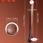 OEM Flexible Lifelike Dual Density Silicone Realistic Dildo, Reproduction Real Thick Dildo - 图片 6