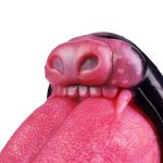 OEM Tongue Monster Soft Silicone Dildo with Suction Cup for Men and Women Adult Wholesale Product - 图片 6