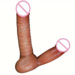 OEM Realistic Silicone Dildo Soft Adult Toy for G Spot Stimulation Beginners Anal Sex Toys for Women and Couples - 图片 6