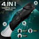 Remote Control Vibrating Realistic Horse Animal Anal Dildo Adult Sex Toys 30cm Thrusting Dragon Monster Huge Big Dildo Vibrator - 图片 6