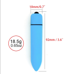 10 Speeds Mini Bullet Vibrator Waterproof Woman Sex Toy Electric Vibrating Clitoris Massager G Spot Stimulator Bullet Vibrator - 图片 7
