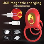 Male Masturbation APP Remote Control Vibrator Couple Sharing Clitoral Stimulation Passion Lock Fine Ring Vibration for Men - 图片 7