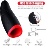 Heating Function Automatic Male Masturbator Adjustable Modes Masturbation Cup Sucking Masturbation Machine Men with 10 Vibrating - 图片 7