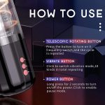 Factory Wholesale Man Masturbation Thrusting Male Masturbator Telescopic Rotation Silicone Vagina Masturbation Sex Toys - 图片 7