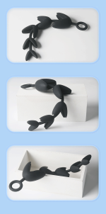 OEM Men and Women's Extra Long Large Opening Bead Anal Plug Vestibule Anal Masturbator Alternative Toy Adult Sex Toys - 图片 7