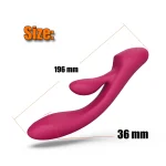 Wireless USB Rechargeable Vibrator Women Toys Waterproof Full Silicone Vibrator Clitoris Rabbit Vibrator - 图片 7