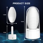 Factory Price Jugetes Sexuales Male Realistic Vagina Vibrating Electric Male Spiral Masturbator Sexual Toys for Men - 图片 7