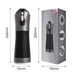 3 in 1 Deep Throat Passage Strong Vibration Sucking Machine Automatic Tongue Licking Electric Male Masturbator Cup for Men - 图片 7