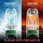 IPX7 Male Masturbaters Sucking Automatic Telescopic Sex Cup Handsfree Thrusting Rotation Stroker Toy for Men Masturbation - 图片 7