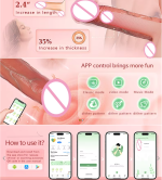 OEM Hollow Strap on Dildo Vibrating Realistic Penis Sleeve Condoms Sex Toy for Male Delay Ejaculation - 图片 7