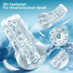 IPX7 Electric Male Sucking Stroker Machines Automatic Vacuum Suction Men Masturbation Cup for Penis Stimulation - 图片 7