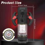 Automatic Sex Moaning Penis Pocket Pussy Male Stroker Machines Rotation Thrusting Innovation Sucking Men Handle Masturbator Cup - 图片 7