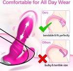 Factory Silicone Thrusting Anal Dildo Vibrator Prostate Massager Clitoral App Control Butt Plug for Male - 图片 7