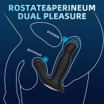 2023 Best Anal Vibrator Thrusting Anal Toy Remote Controlled Vibrating Prostate Massager Silicon Anal Butt Plug for Men - 图片 7