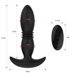 Telescopic Anal Plug Prostate Massage Vibrator Adult Products Anal Dildo for Men and Women With Remote Control - 图片 7