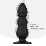 10 Modes Vibrating Flexible Silicone Butt Plug Pleasure Anal Plug Male G Spot Electric Prostate Massager - 图片 7