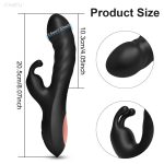 Powerful Rabbit Vibrator Female for Women G Spot Clitoris Stimulator Vagina Nipple Massage Dildo Silent Adults Sex Toy for Women - 图片 7