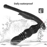 Remote Control Male Prostate Massager Vibrating Anal Plug G-spot Vibrator Anal Training Device Silicon Sex Toy - 图片 7