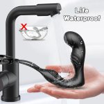 Male Prostate Massage Vibrator Double Ring Anal Plug Vibrator Silicone Delay Ejaculation Male Masturbator Adult Sex Toys for Men - 图片 7