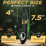 G Spot Vibrator 4 in 1 Realistic Snake Dildo Sex Toys 2 Motors 10 Vibrations Female Adult Toys for Female Womens - 图片 7