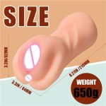 New Arrivals 650g Pocket Pussy Sex Products Adult Supplies Cheap Sex Toy Masturbateur Pour Homme - 图片 7