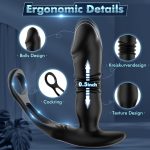 Manufacturer APP Prostate Massager Anal Vibrator for Men Butt Plug Toys Anal Plug for Woman Av Girl Japan Adult Anal Plug - 图片 7