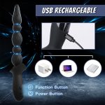 Wholesale 10 Frequency Vibration Prostatic Massage Instrument Men Anal Plug Tool to Treat Prostate Disease - 图片 7