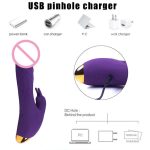 Realistic Dildo 7 Modes Vibration g Spot Vibrator Powerful Waterproof Dual Motors Clit Vibrator Stimulation Sex Toy - 图片 7