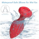 Vibrating Butt Plug Rechargeable Anal Vibrator With Remote Control 10 Vibration Modes Waterproof Anal Sex Toys for Men - 图片 7