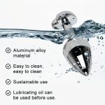 3Pcs/Set S M L Metal Anal Plug Stainless Butt Plug Fetish Adult Anal Sex Toys Heart Crystal Jewelry Anal Butt Plug for Men Woman - 图片 7