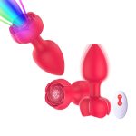OEM New Red Vibrator for Anus Vibrator Women Men Inside Massage Tool Black Inner Massage Device - 图片 7