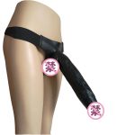 Quality Assured Strap on Dildo Nontoxic PVC Total Length 31CM Dildo Super Big for Lesbian Sex - 图片 7
