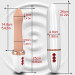 Automatic Suction and Insertion Machine Women's Hands-free Suction Cup Electric Retractable Vibration Masturbator Adult Sex Toys - 图片 7
