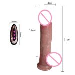 Realistic Soft Dildo With Suction Cup Hands Free Female Masturbation Simulation Penis Sex Toy for Woman and Men Consolador - 图片 7