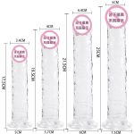 Cheap and Colorful Dildo TPE Realistic Huge Artificial Penis for Women Wholesale Crystal Dildo with Discreet Packaging - 图片 7
