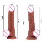 Silicone Dildo Hollow Wearing Leather Pants Men's Penis Enlargement and Thickening Masturbation Device Sex Toys Manufacturers - 图片 7