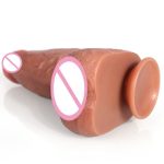 Extra Large Real Skin Dildo for Women's Masturbation PVC Liquid Silicone TPE Sex Toy - 图片 7