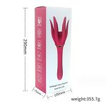 Octopus Shape Electric Head Massager Octopus Scalp Stress Relax Soft Finger Gripper Claw Electronic Vibrator for Head Breast Sex - 图片 7